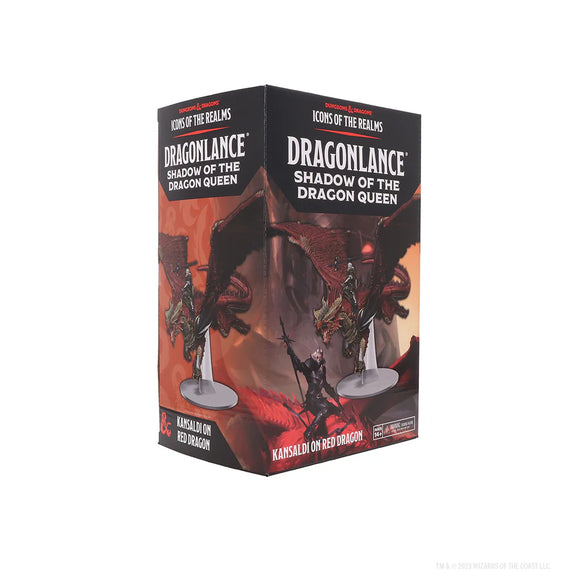 D&D Icons of the Realms: Dragonlance - Kansaldi on Red Dragon Miniatures WizKids   