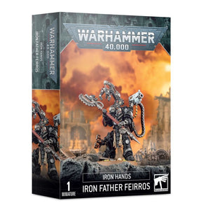 Warhammer 40K Iron Hands: Iron Father Feirros Miniatures Games Workshop   