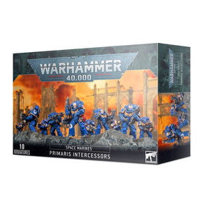 Warhammer 40K Space Marines: Primaris Intercessors Miniatures Games Workshop   