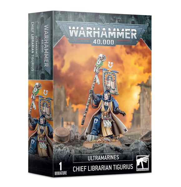 Warhammer 40K Ultramarines: Chief Librarian Tigurius Miniatures Games Workshop   