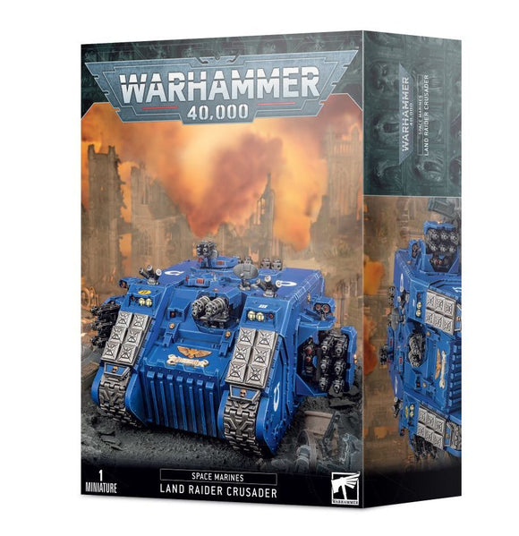 Warhammer 40K Space Marines: Land Raider Crusader Miniatures Games Workshop