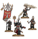 Warhammer 40K Black Templars: Chaplain Grimaldus & Retinue Miniatures Games Workshop   