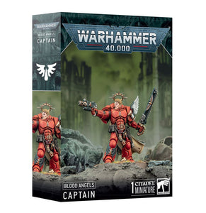 Warhammer 40K Blood Angels: Captain Miniatures Games Workshop   