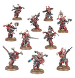 Warhammer 40K World Eaters: Khorne Berzerkers Miniatures Games Workshop   