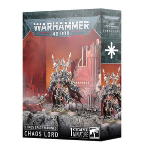 Warhammer 40K Chaos Space Marines: Chaos Lord Miniatures Games Workshop   