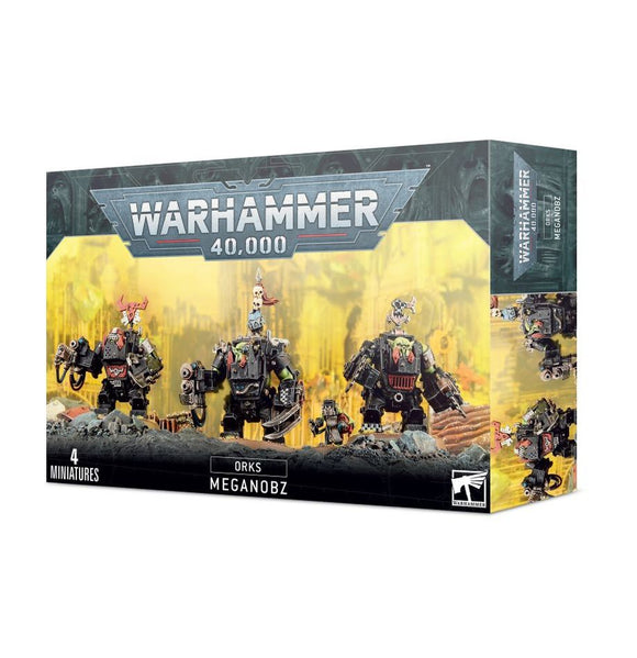 Warhammer 40K Orks: Meganobz Miniatures Games Workshop   