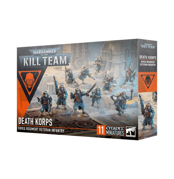 Warhammer 40K Kill Team: Death Corps - Krieg Regiment Veteran Infantry Miniatures Games Workshop