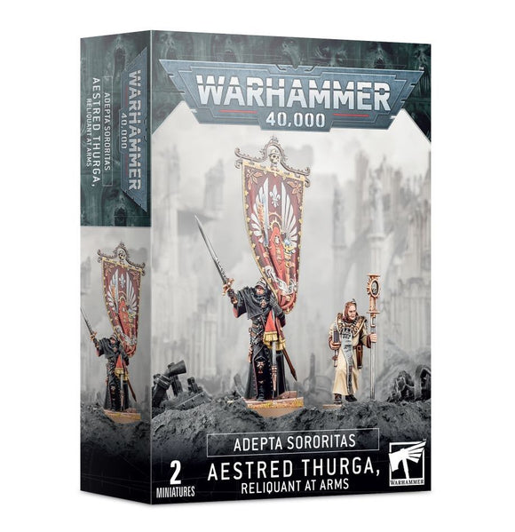 Warhammer 40K Adepta Sororitas: Aestred Thurga, Reliquant at Arms Miniatures Games Workshop   