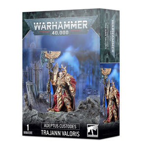 Warhammer 40K Adeptus Custodes: Captain-General Trajann Valoris Miniatures Games Workshop   