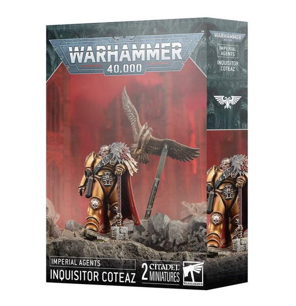 Warhammer 40K Imperial Agents: Inquisitor Coteaz Miniatures Games Workshop   