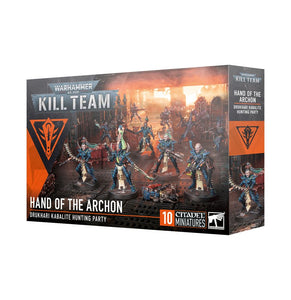 Warhammer 40K Kill Team: Hand of the Archon - Drukhari Kabalite Hunting Party Miniatures Games Workshop