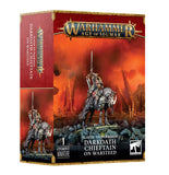 Age of Sigmar Slaves to Darkness: Darkoath Chieftain on Warsteed Miniatures Games Workshop   