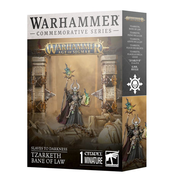 Warhammer Commemorative Series - Slaves to Darkness: Tzarketh, Bane of Law Miniatures Games Workshop   