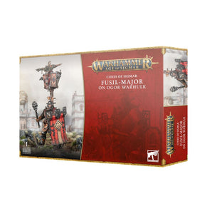 Age of Sigmar Cities of Sigmar: Fusil-Major on Ogor Warhulk Miniatures Games Workshop   