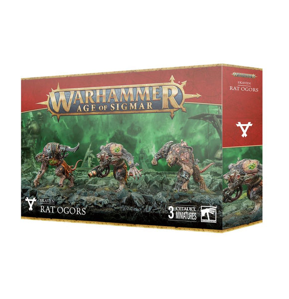 Age of Sigmar Skaven: Rat Ogors Miniatures Games Workshop   