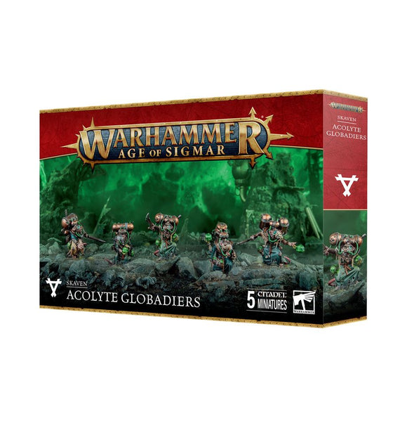 Age of Sigmar Skaven: Acolyte Globadiers Miniatures Games Workshop   