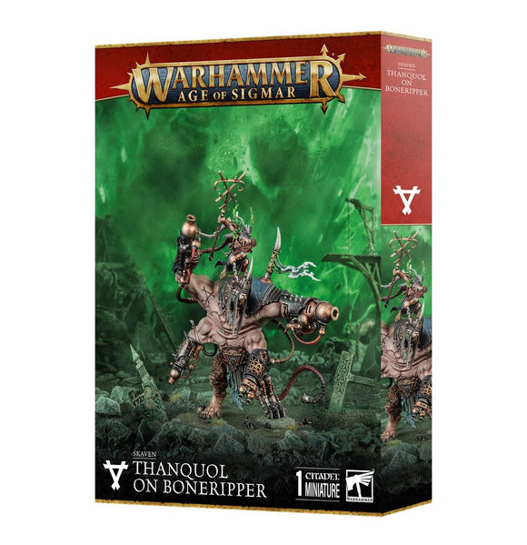 Age of Sigmar Skaven: Thanquol on Boneripper Miniatures Games Workshop   