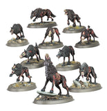 Age of Sigmar Soulblight Gravelords: Dire Wolves Miniatures Games Workshop   