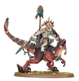 Age of Sigmar Seraphon: Saurus Scar-Veteran on Aggradon Miniatures Games Workshop   