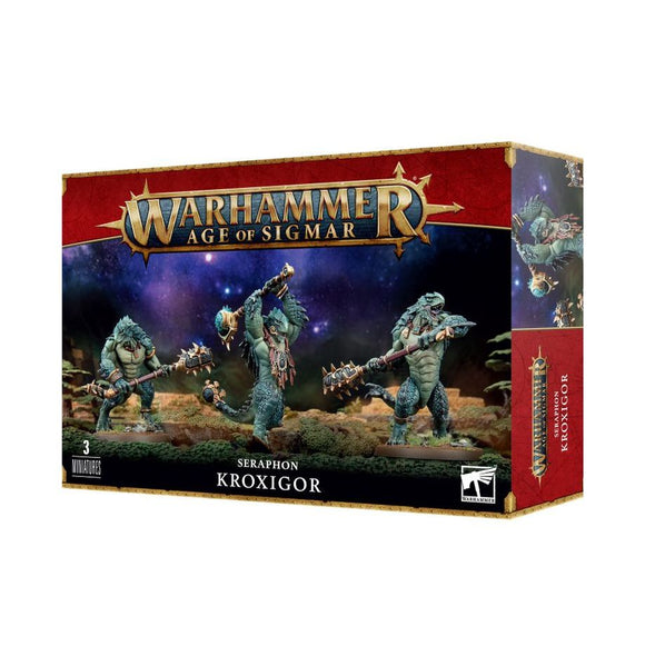 Age of Sigmar Seraphon: Kroxigor Miniatures Games Workshop   