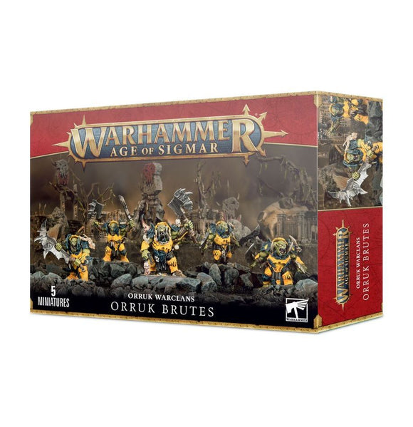 Age of Sigmar Orruk Warclans: Orruk Brutes Miniatures Games Workshop   