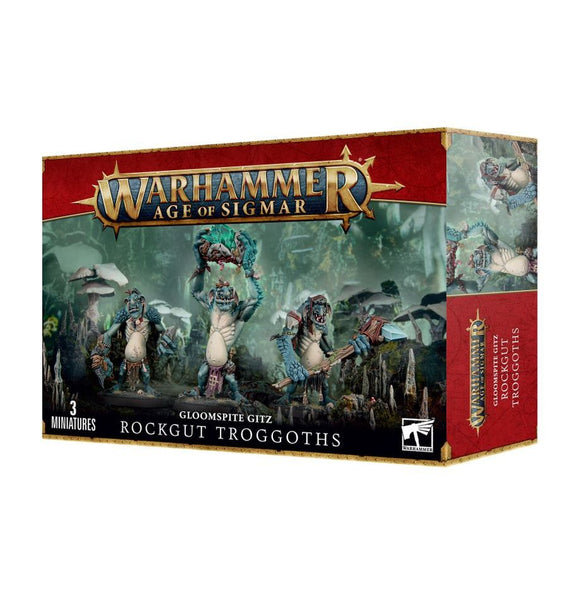 Age of Sigmar Gloomspite Gitz: Rockgut Troggoths Miniatures Games Workshop   