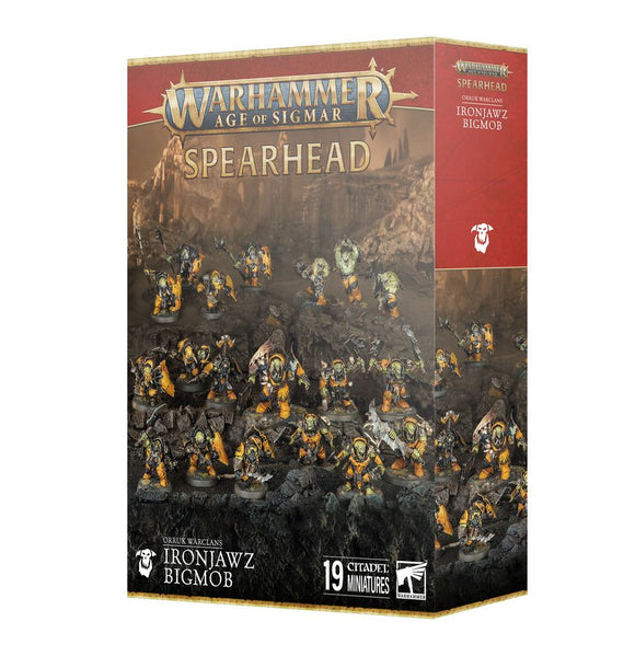 Age of Sigmar Spearhead: Orruk Warclans - Ironjawz Bigmob