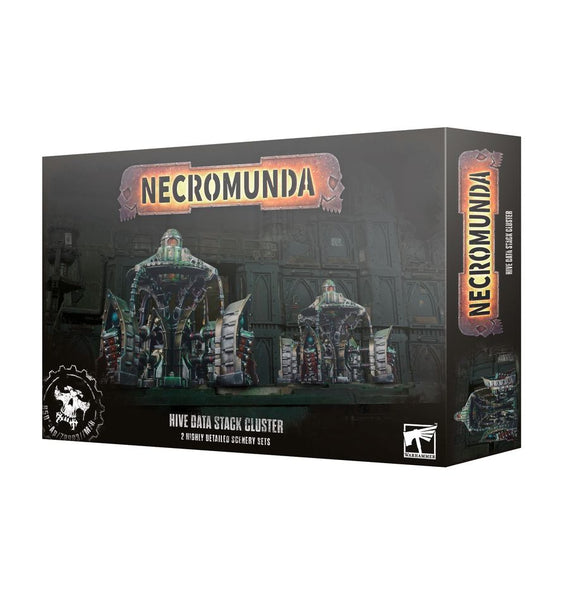 Necromunda Hive Data Stack Cluster Miniatures Games Workshop   