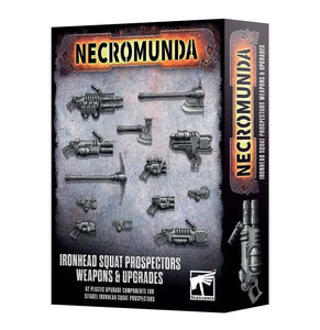 Necromunda Ironhead Squat Prospectors Weapons & Upgrades Dice Games Workshop