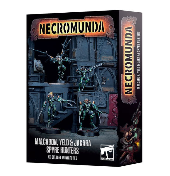 Necromunda Malcadon, Yeld & Jakara Sypre Hunters Miniatures Games Workshop   