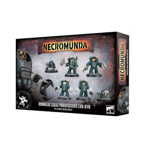 Necromunda Ironhead Squat Prospectors Exo-Kyn Dice Games Workshop