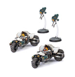 Necromunda Ironhead Squat Svenotar Scout Trikes Dice Games Workshop