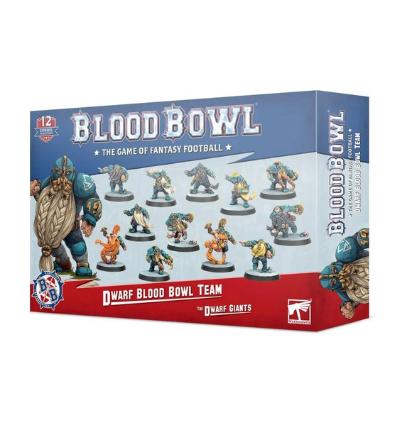 Blood Bowl Dwarf Team: The Dwarf Giants Miniatures Games Workshop   