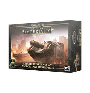 Horus Heresy Legions Imperialis - Solar Auxilia: Malcador Infernus and Valdor Tank Destroyers Miniatures Games Workshop   