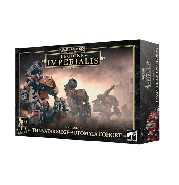 Horus Heresy Legions Imperialis - Mechanicum: Thanatar Siege-Automata Cohort Miniatures Games Workshop