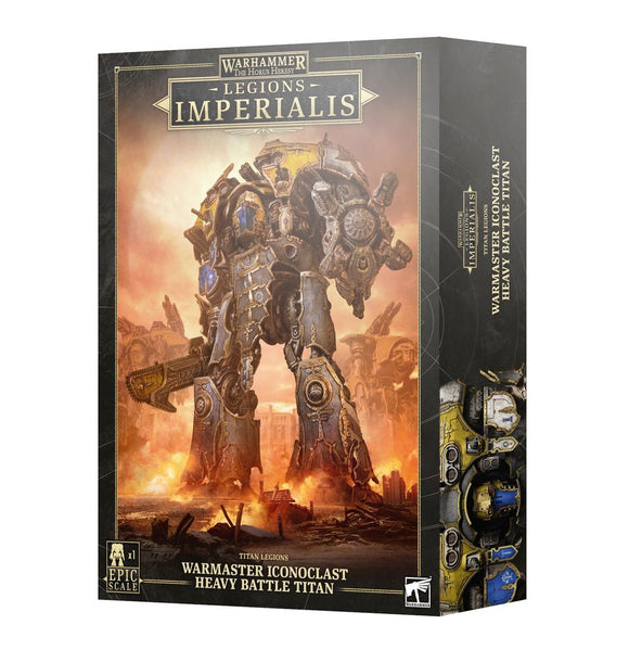 Horus Heresy Legions Imperialis - Knight Households: Warmaster Iconoclast Heavy Battle Titan Miniatures Games Workshop   