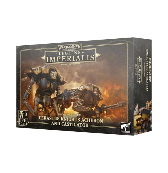 Horus Heresy Legions Imperialis - Knight Households: Cerastus Knights Acheron and Castigator Miniatures Games Workshop   