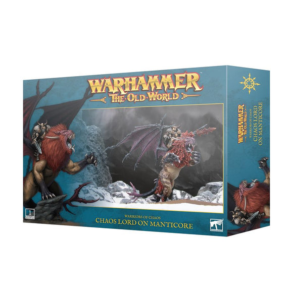 Warhammer The Old World - Warriors of Chaos: Chaos Lord on Manticore Miniatures Games Workshop   