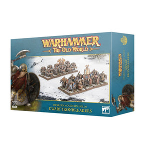 Warhammer The Old World - Dwarfen Mountain Holds: Dwarf Ironbreakers Miniatures Games Workshop   