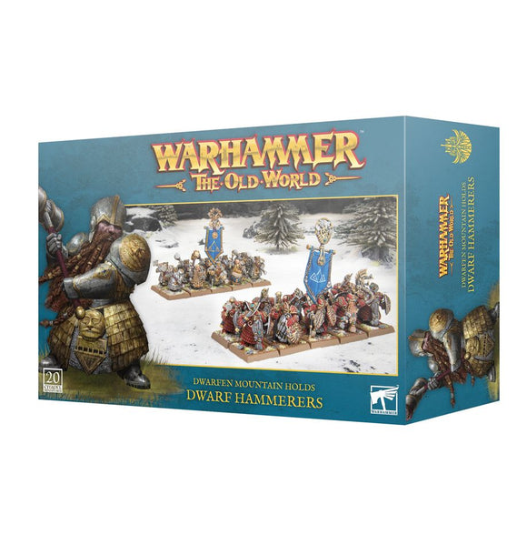 Warhammer The Old World - Dwarfen Mountain Holds: Dwarf Hammerers Miniatures Games Workshop   