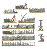 Warhammer The Old World - Walls & Fences Miniatures Games Workshop   