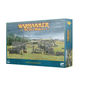 Warhammer The Old World - Walls & Fences Miniatures Games Workshop   