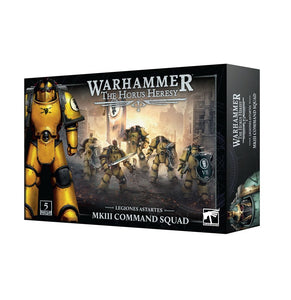 Horus Heresy - Legiones Astartes: MKIII Command Squad Miniatures Games Workshop   