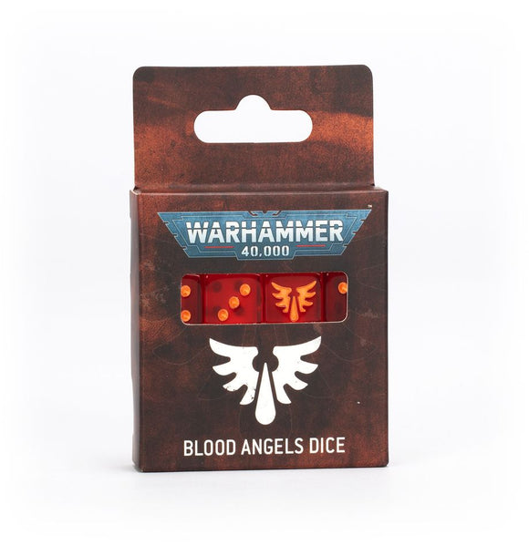 Warhammer 40K Blood Angels: Dice Set Miniatures Games Workshop   