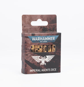 Warhammer 40K Imperial Agents: Dice Set Miniatures Games Workshop   