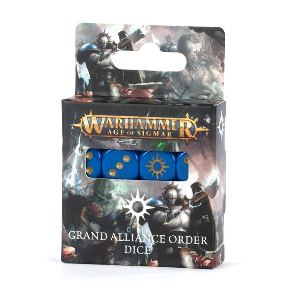 Age of Sigmar 4th Edition - Grand Alliance Order Dice Dice Games Workshop   