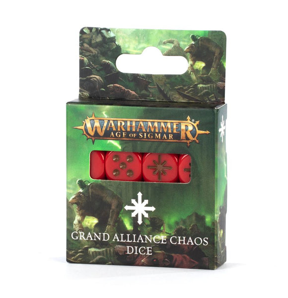 Age of Sigmar 4th Edition - Grand Alliance Chaos Dice Dice Games Workshop   