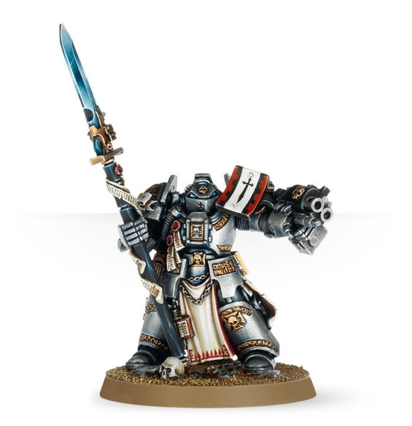 Warhammer 40K Grey Knights: Brother Captain Miniatures Games Workshop   