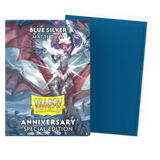 Dragon Shield 100ct Matte Dual Sleeves: Blue Silver Supplies Arcane Tinmen   