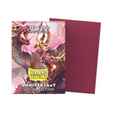 Dragon Shield 100ct Matte Dual Sleeves: Red Gold Supplies Arcane Tinmen   